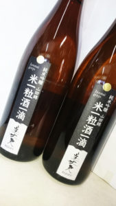 美丈夫 純米吟醸の表ラベル