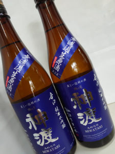 神渡 辛口純米大吟醸 無濾過生原酒